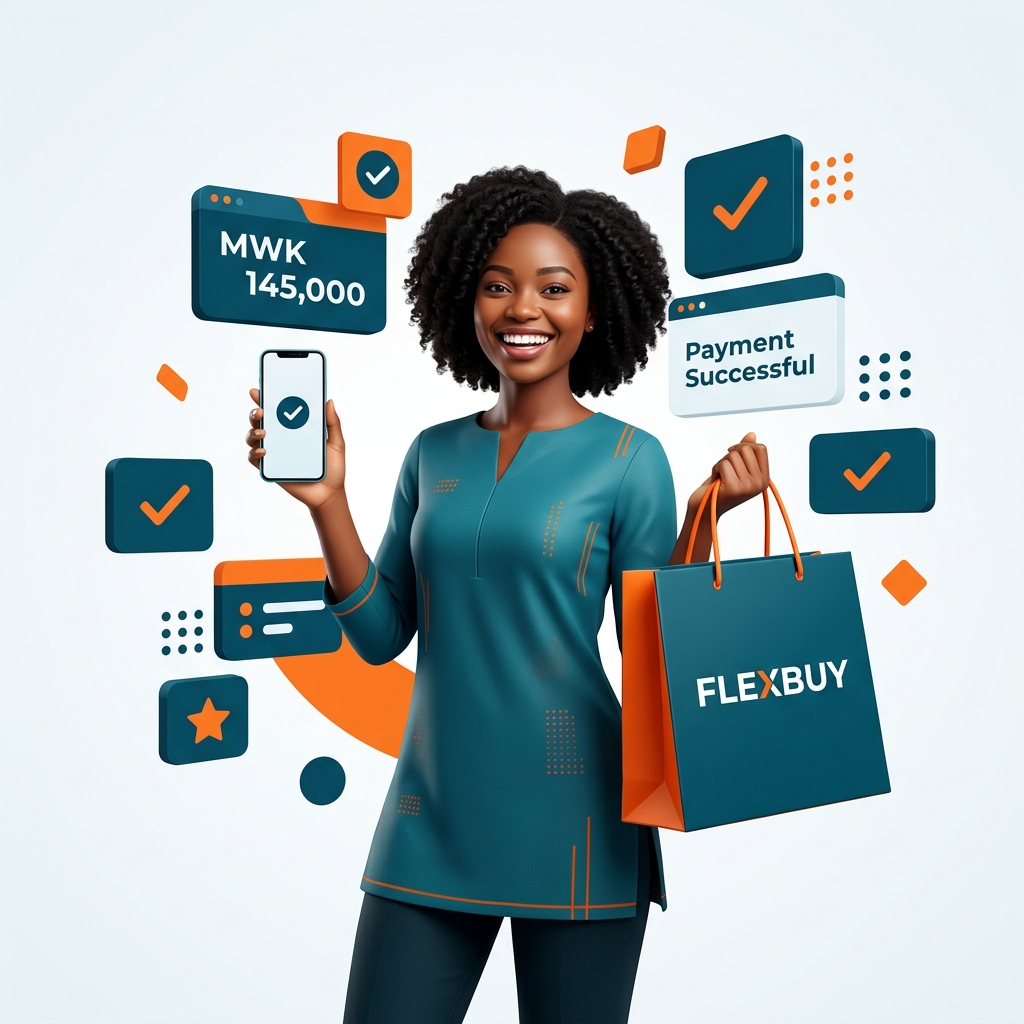 Happy customer using FlexBuy