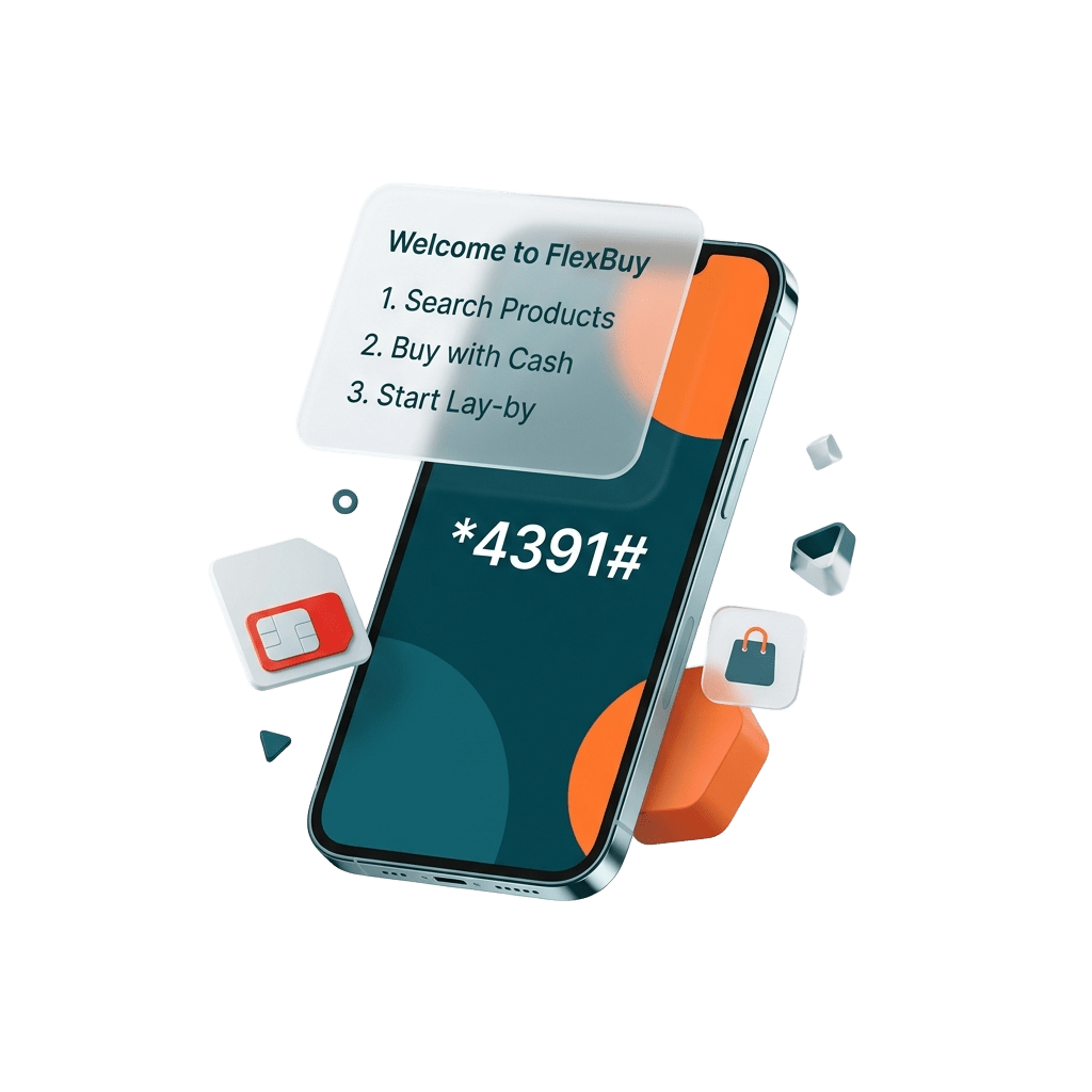 Shop by phone.